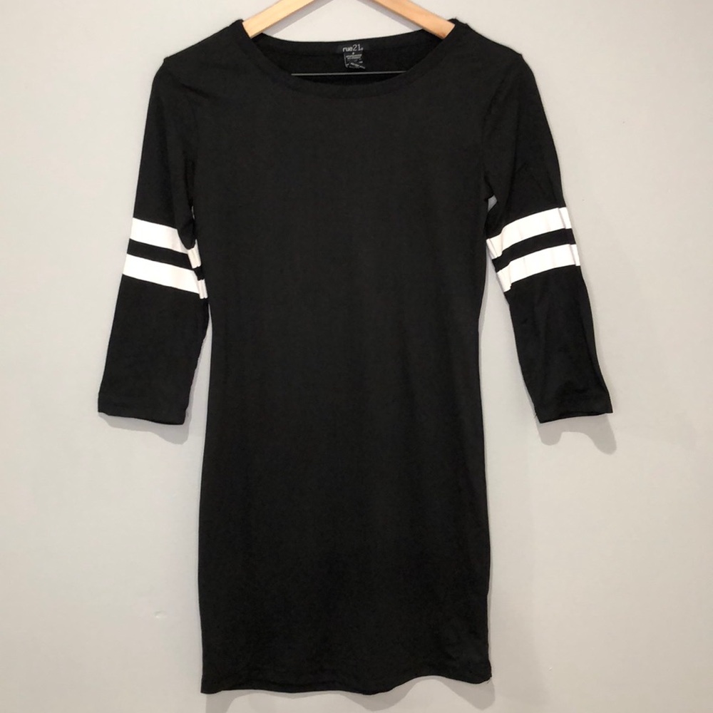 Rue21 Shirt Dress with 3/4 Sleeves